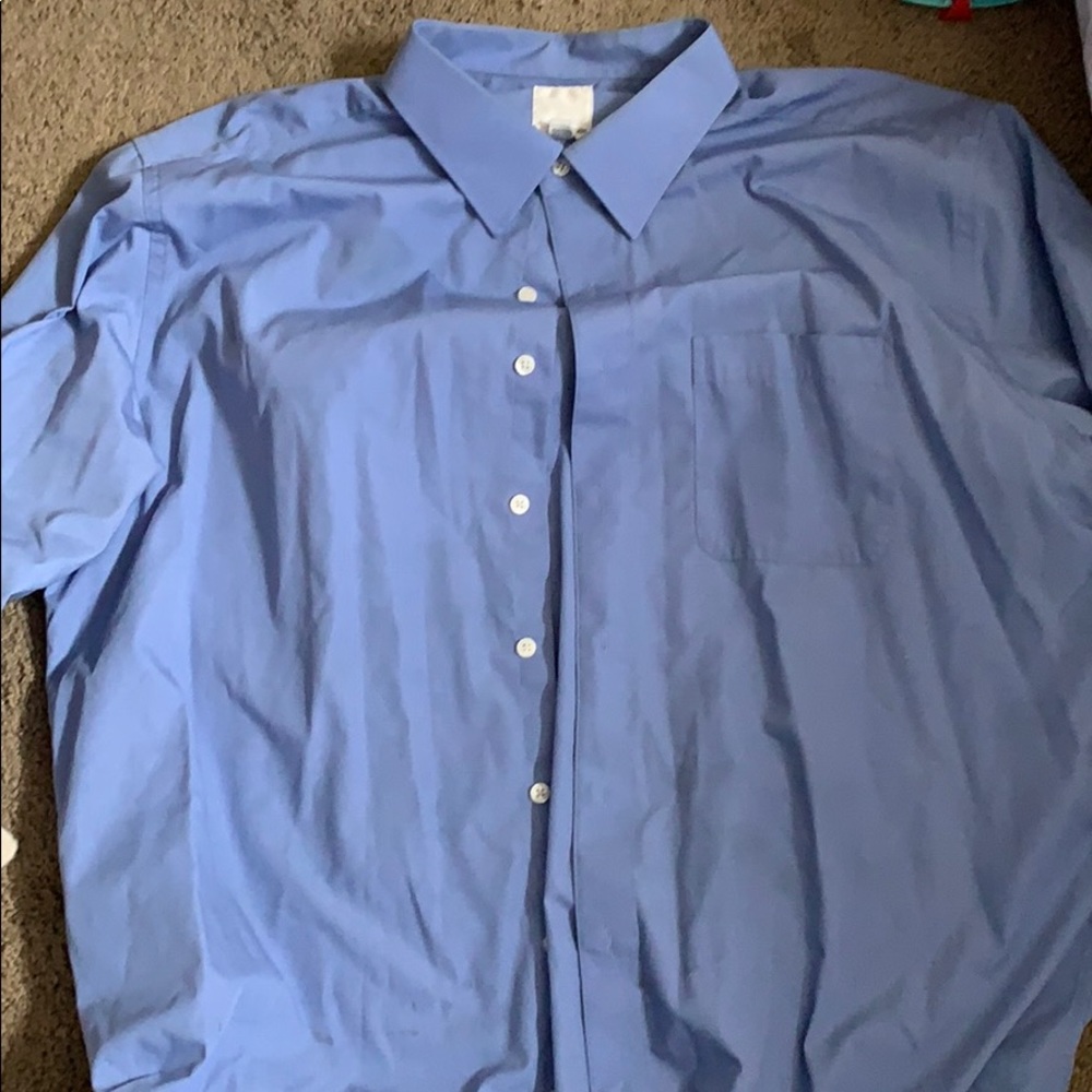 XL Blue Button Up